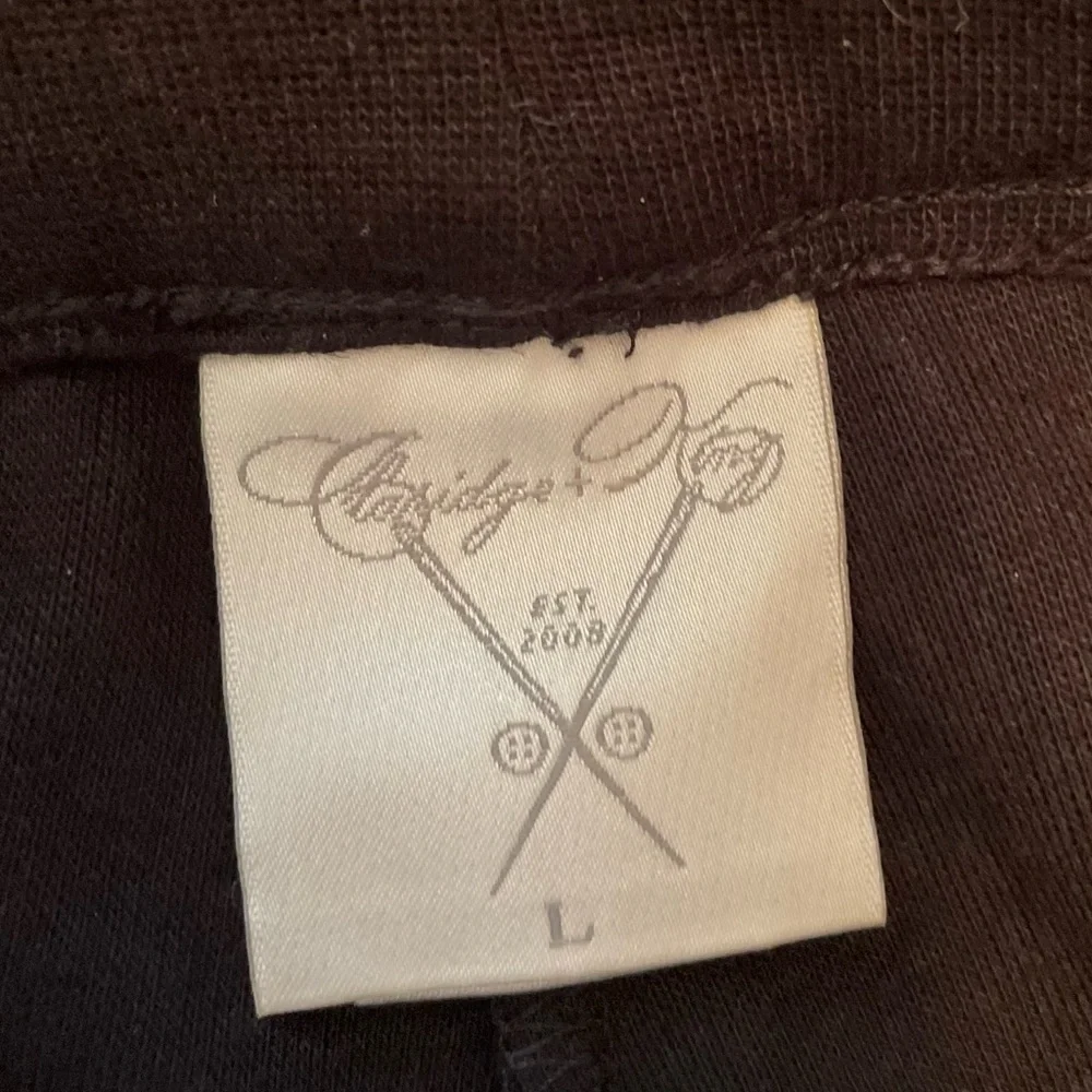 Claridge‎ And King Women’s Black Wide Leg Lounge Pants Size L
